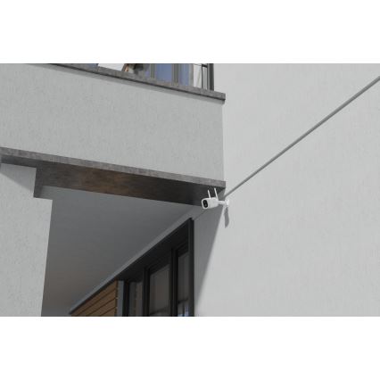 TESLA Smart - Câmara exterior inteligente com sensor 2K 1296p 9000 mAh 5V Wi-Fi IP65