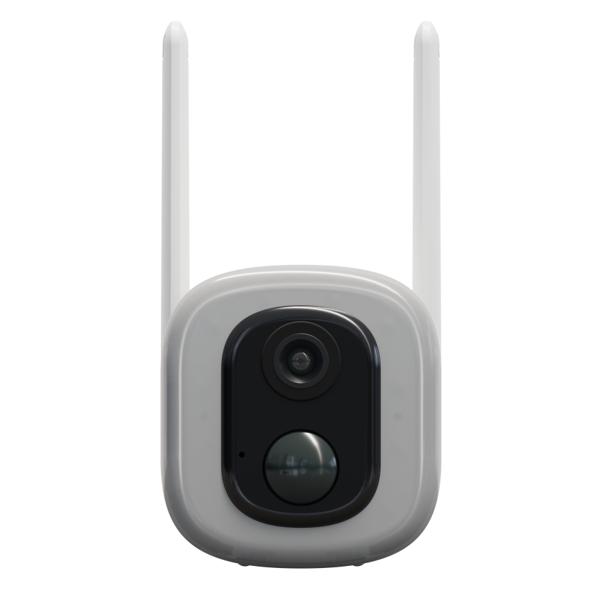 TESLA Smart - Câmara exterior inteligente com sensor 2K 1296p 9000 mAh 5V Wi-Fi IP65