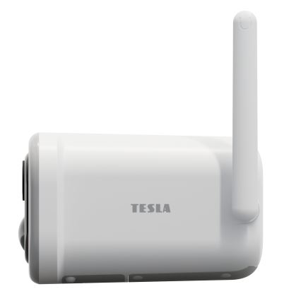 TESLA Smart - Câmara exterior inteligente com sensor 2K 1296p 9000 mAh 5V Wi-Fi IP65