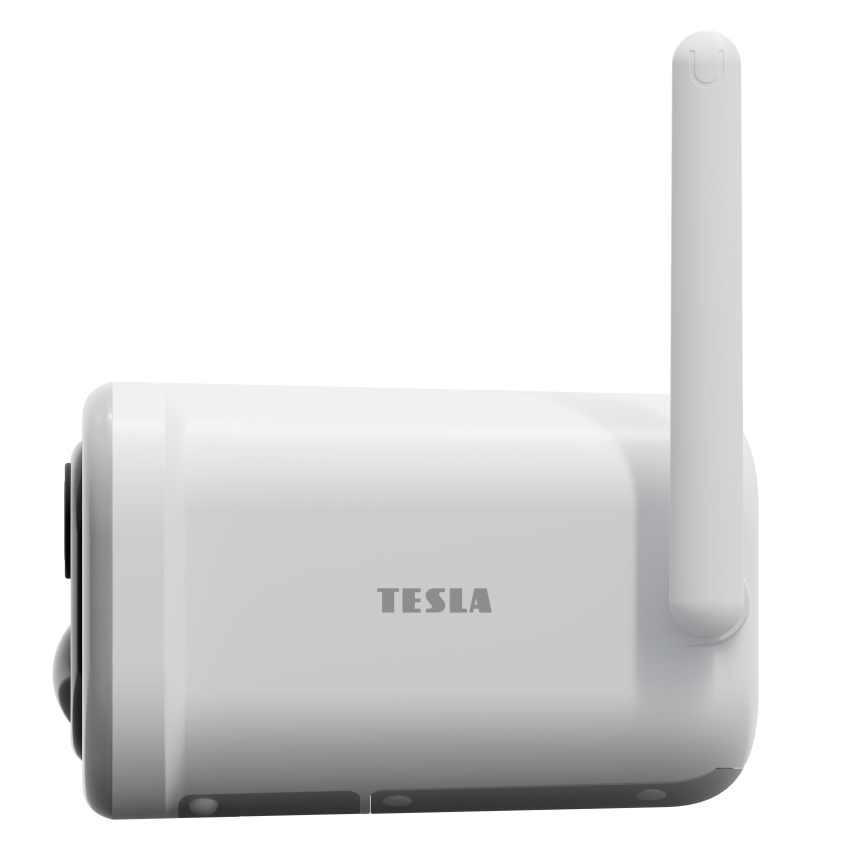 TESLA Smart - Câmara exterior inteligente com sensor 2K 1296p 9000 mAh 5V Wi-Fi IP65