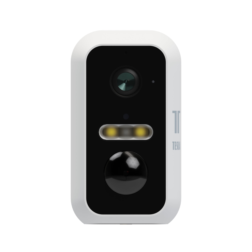 TESLA Smart - Câmara exterior inteligente com sensor 2K 1296p 9600 mAh 5V Wi-Fi IP65