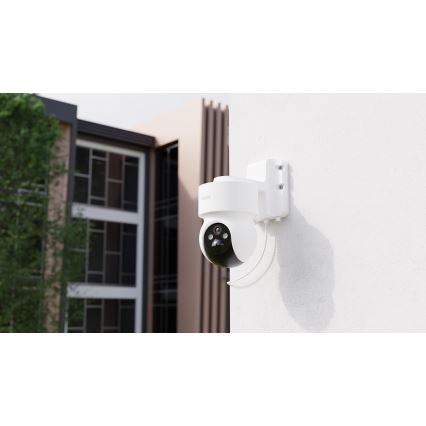 TESLA Smart - Câmara exterior inteligente com sensor 360 4G 2K 1296p 9600 mAh 5V IP65