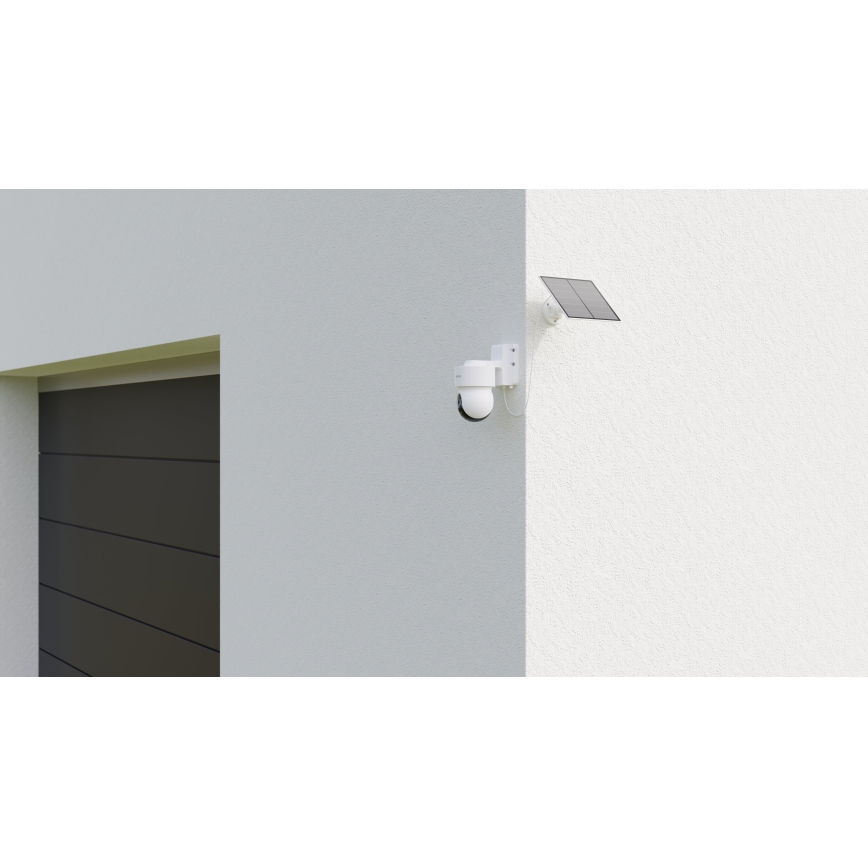 TESLA Smart - Câmara exterior inteligente com sensor 360 4G 2K 1296p 9600 mAh 5V IP65
