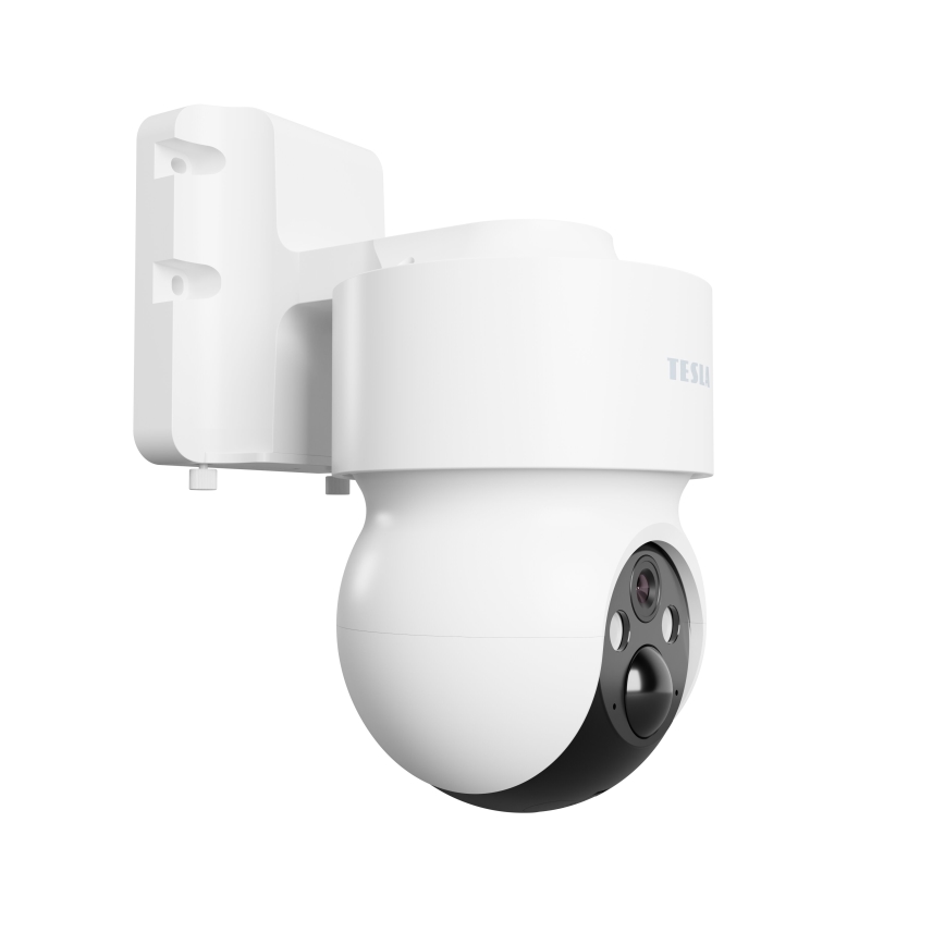 TESLA Smart - Câmara exterior inteligente com sensor 360 4G 2K 1296p 9600 mAh 5V IP65