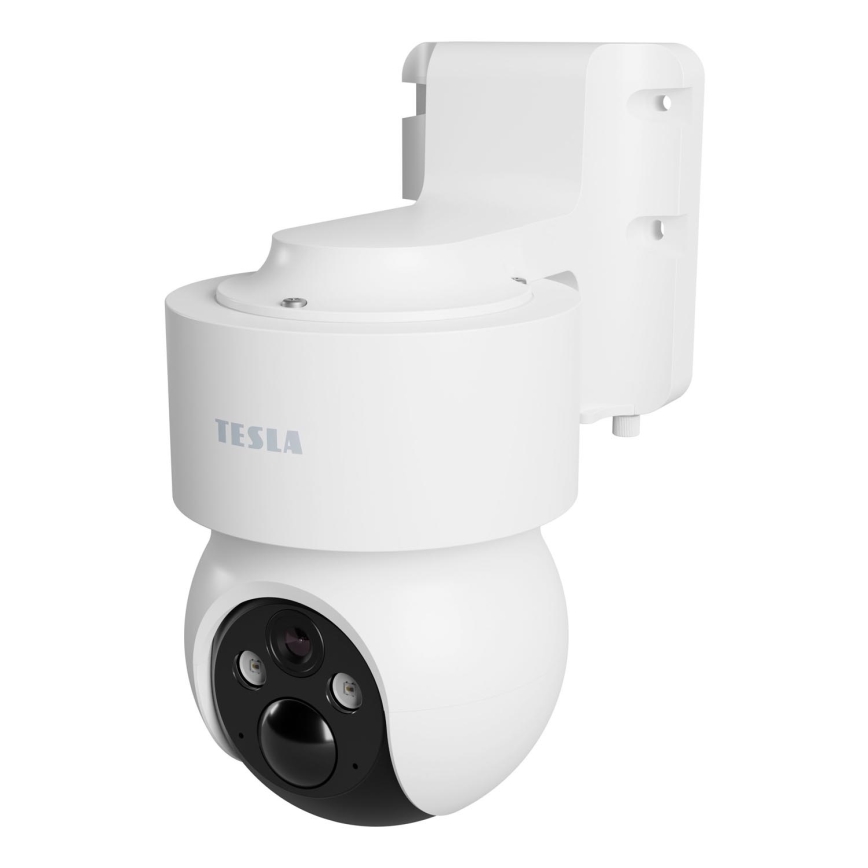 TESLA Smart - Câmara exterior inteligente com sensor 360 4G 2K 1296p 9600 mAh 5V IP65