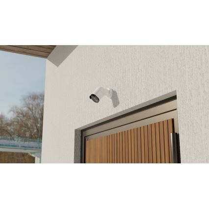 TESLA Smart - Câmara exterior inteligente Full HD 1080p 12V Wi-Fi IP65