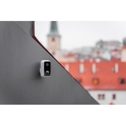 TESLA Smart - Câmara IP exterior inteligente Full HD Wi-Fi 5V Li-ion 9000mAh IP65