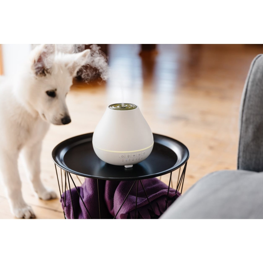TESLA Smart - Difusor de aroma inteligente LED com retroiluminação LED/10W/24V Wi-Fi