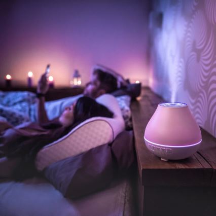 TESLA Smart - Difusor de aroma inteligente LED com retroiluminação LED/10W/24V Wi-Fi
