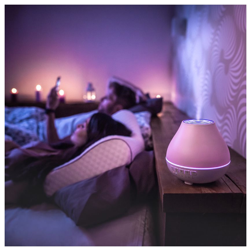 TESLA Smart - Difusor de aroma inteligente LED com retroiluminação LED/10W/24V Wi-Fi