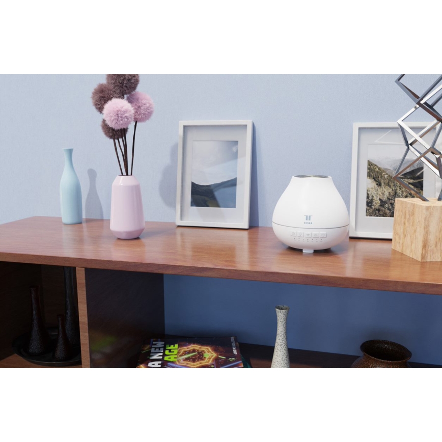 TESLA Smart - Difusor de aroma inteligente LED com retroiluminação LED/10W/24V Wi-Fi