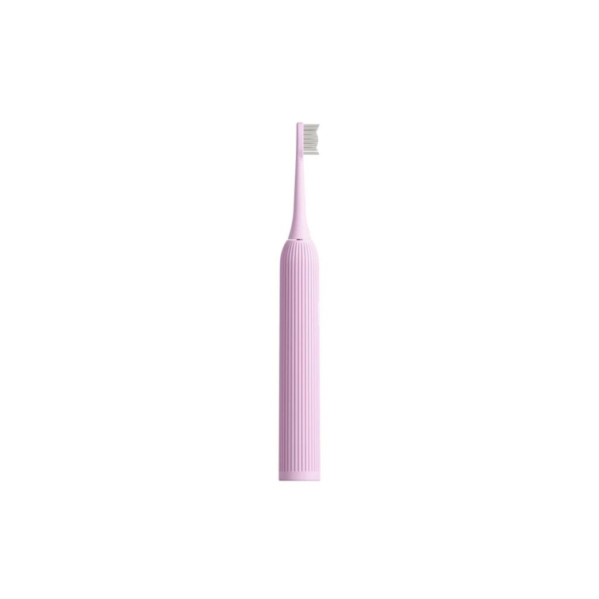 TESLA Smart - Escova de dentes inteligente sónica TS200 DELUXE rosa