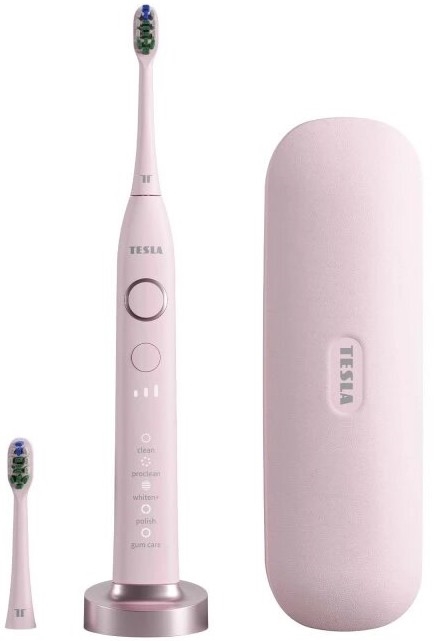 TESLA Smart - Escova de dentes sónica TS400 rosa