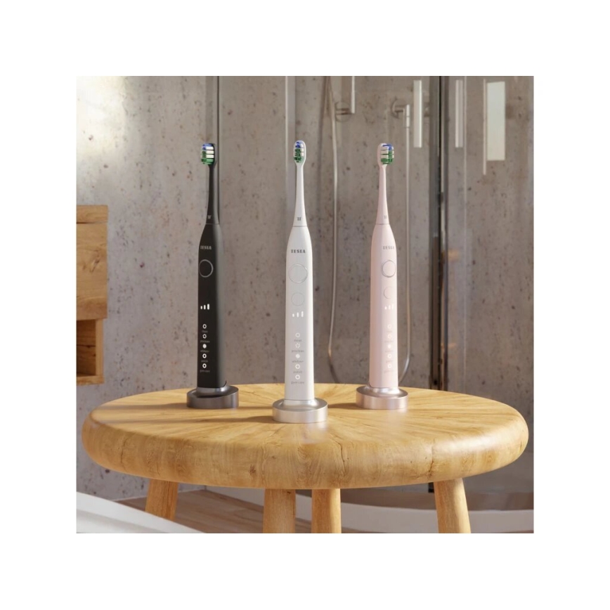 TESLA Smart - Escova de dentes sónica TS400 rosa