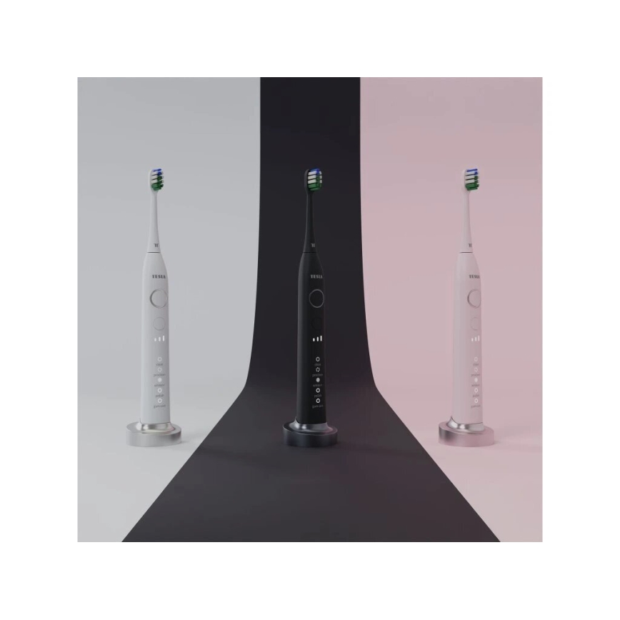 TESLA Smart - Escova de dentes sónica TS400 rosa