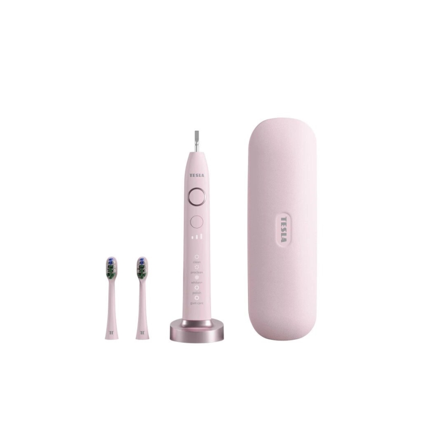 TESLA Smart - Escova de dentes sónica TS400 rosa