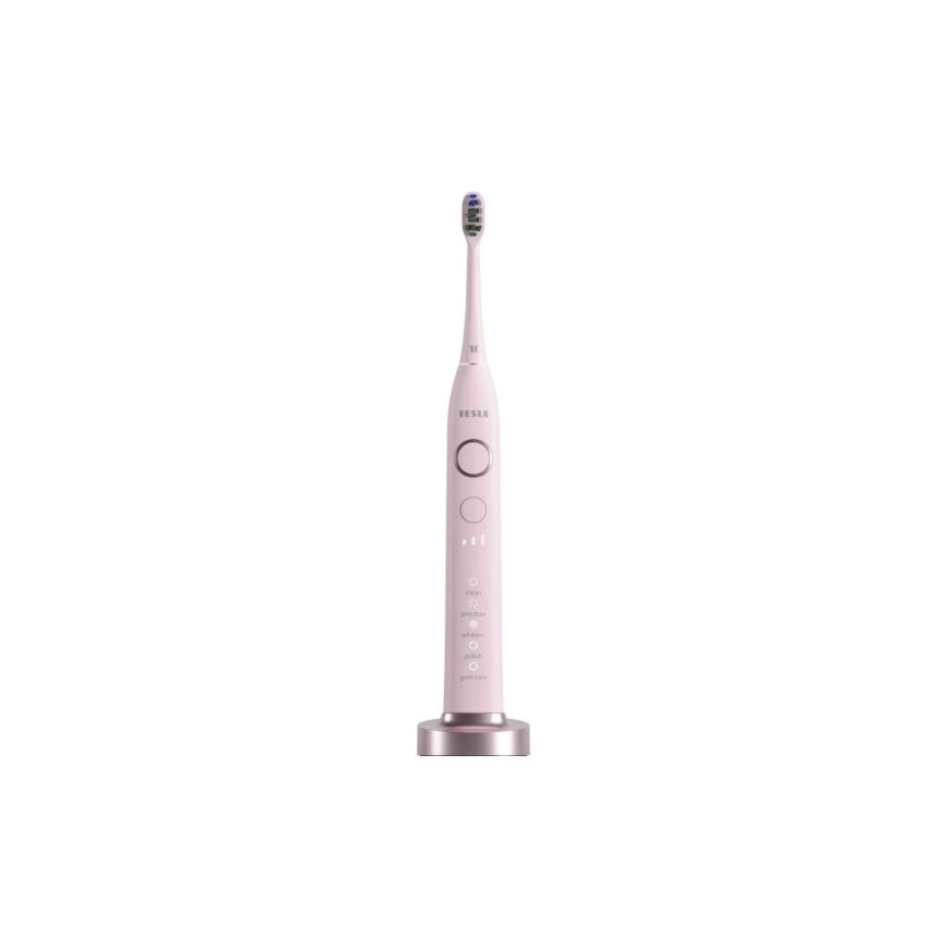 TESLA Smart - Escova de dentes sónica TS400 rosa