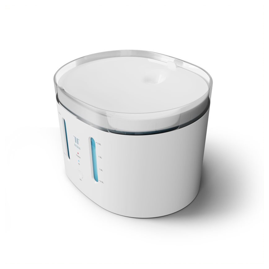 TESLA Smart - Fonte inteligente para animais de estimação com esterilização UV 2,5 l 5V Wi-Fi