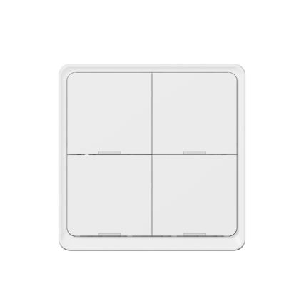 TESLA Smart - Interruptor doméstico inteligente sem fios 4P 1xCR2430 ZigBee