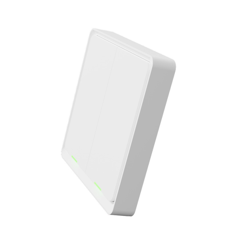 TESLA Smart - Interruptor doméstico sem fios inteligente 2P 1xCR2430 ZigBee