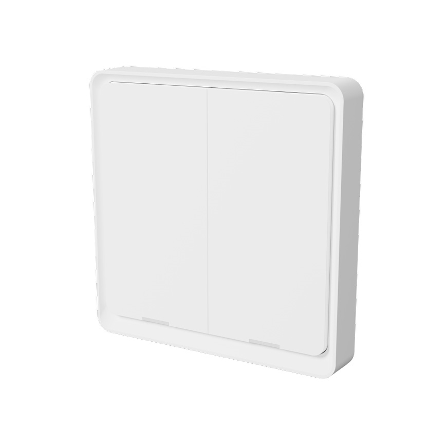 TESLA Smart - Interruptor doméstico sem fios inteligente 2P 1xCR2430 ZigBee
