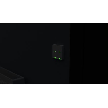 TESLA Smart - Interruptor doméstico sem fios inteligente 4P 1xCR2430 ZigBee