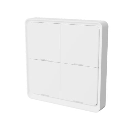 TESLA Smart - Interruptor doméstico sem fios inteligente 4P 1xCR2430 ZigBee