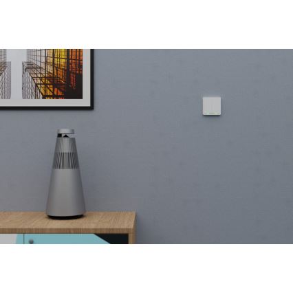 TESLA Smart - Interruptor doméstico inteligente sem fios 2P 1xCR2430 ZigBee