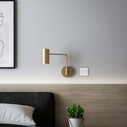 TESLA Smart - Interruptor doméstico inteligente sem fios 2P 1xCR2430 ZigBee
