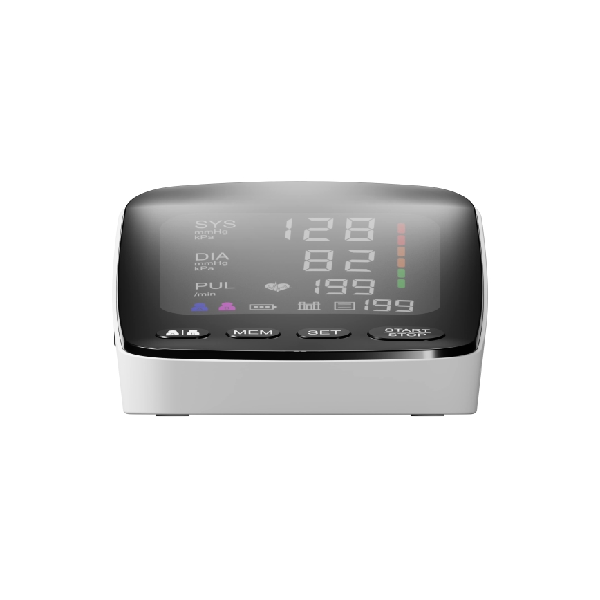 TESLA Smart - Medidor de pressão digital inteligente 4xAAA