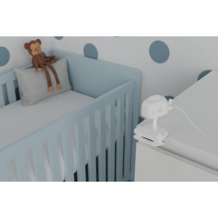 TESLA Smart - Monitor de bebé inteligente recarregável Wi-Fi