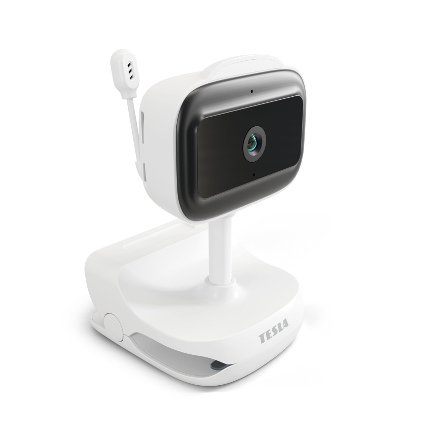 TESLA Smart - Monitor de bebé inteligente recarregável Wi-Fi