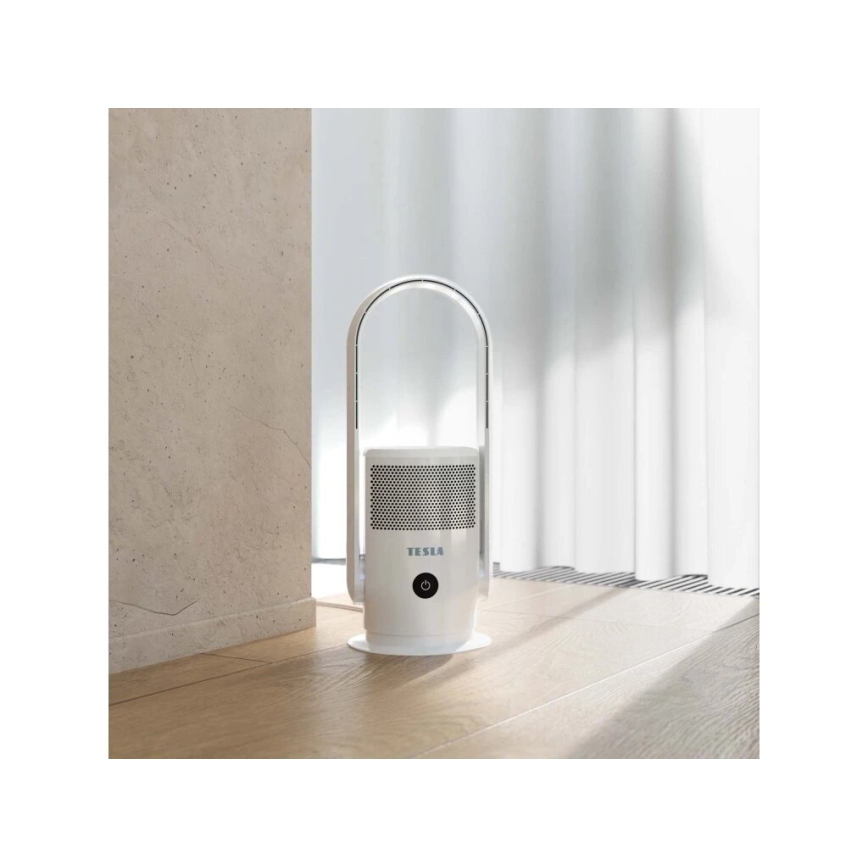 TESLA Smart - Purificador de ar inteligente com ionização e ventoinha 35W/230V Wi-Fi