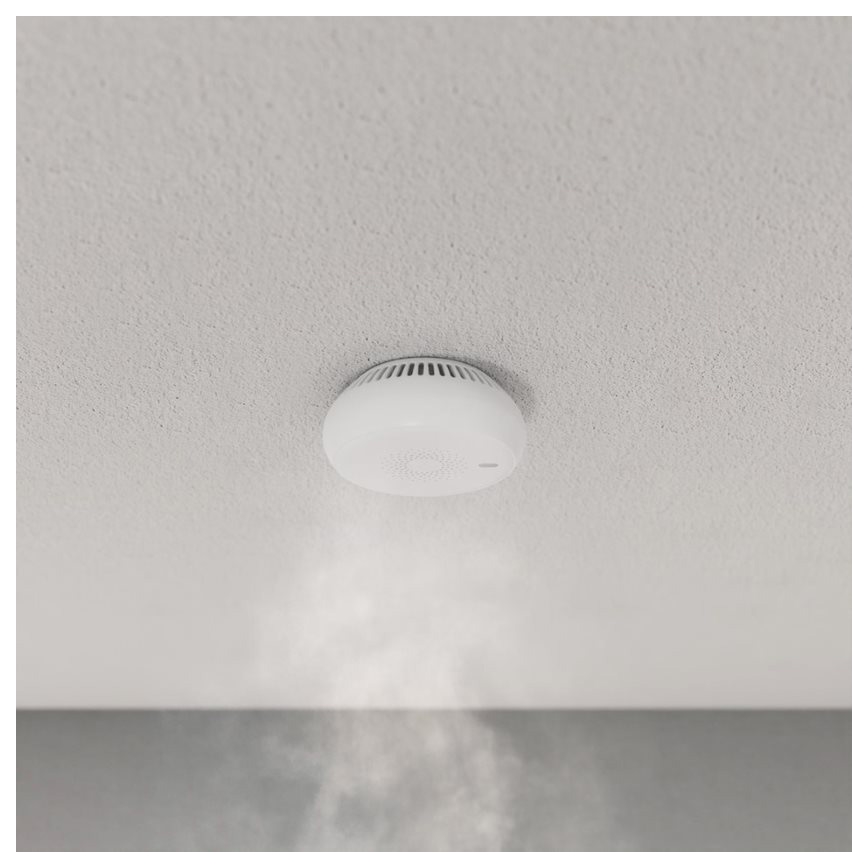 TESLA Smart - Sensor de fumo inteligente 1xCR123A Zigbee