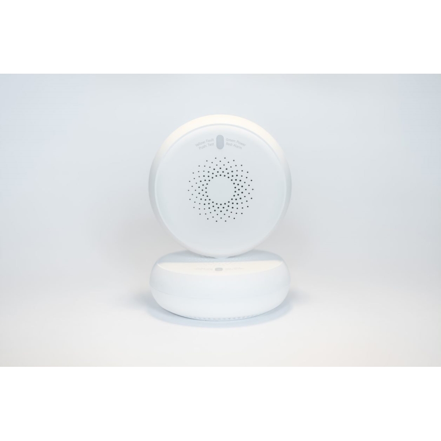 TESLA Smart - Sensor de fumo inteligente 1xCR123A Zigbee