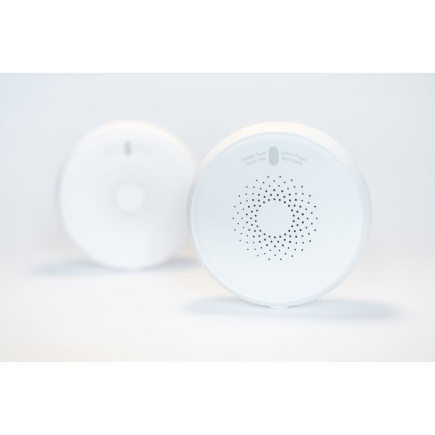 TESLA Smart - Sensor de fumo inteligente 1xCR123A Zigbee