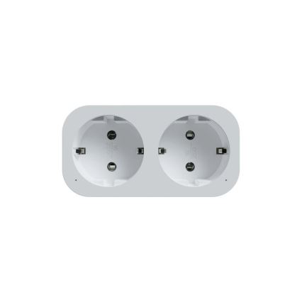 TESLA Smart - Separador de tomadas inteligente 2x16A/230V Tipo F Wi-Fi Tuya