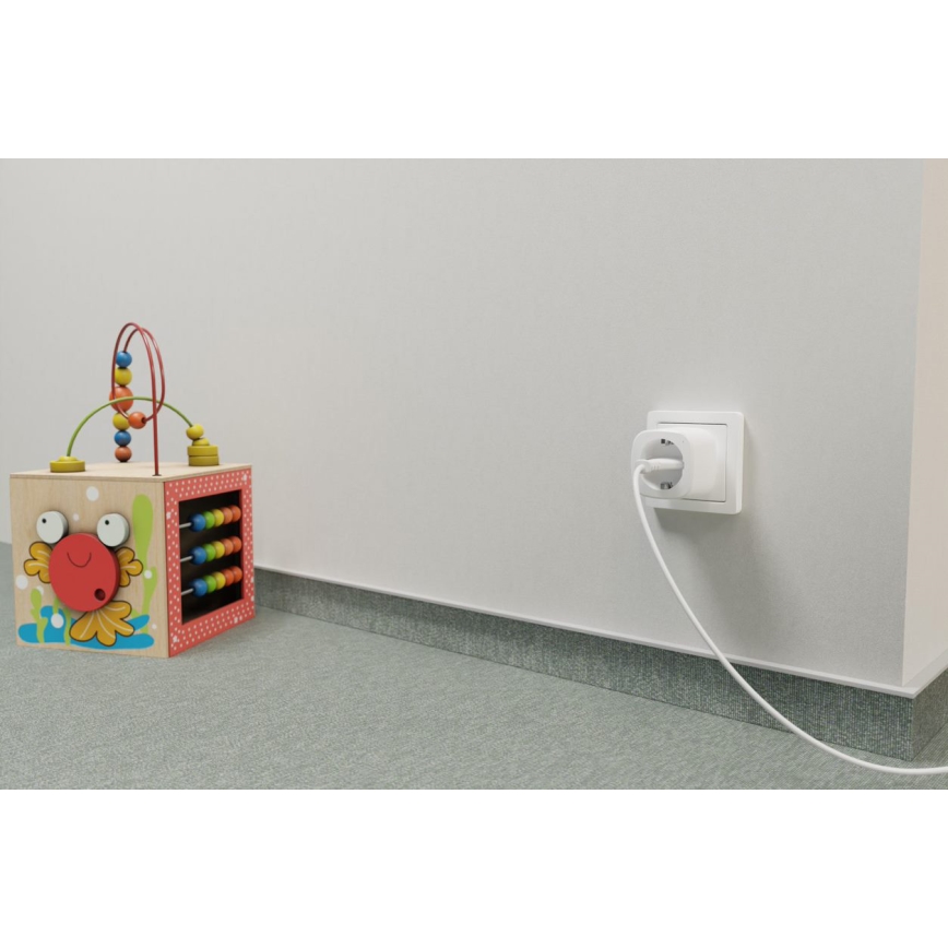 TESLA Smart - Tomada inteligente 3690W/230V/16A Wi-Fi