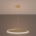Thoro TH.174 - Candeeiro suspenso LED RIO LED/50W/230V CRI 90 3000K diâmetro 78 cm dourado
