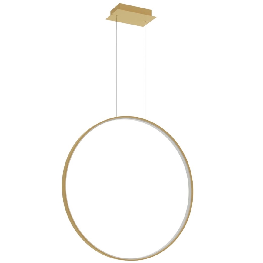 Thoro TH.175 - Candeeiro suspenso LED RIO LED/50W/230V CRI 90 3000K diâmetro 78 cm dourado
