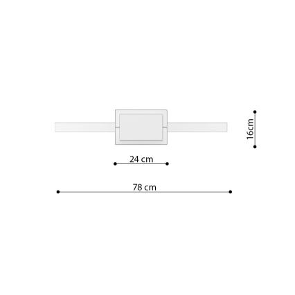 Thoro TH.175 - Candeeiro suspenso LED RIO LED/50W/230V CRI 90 3000K diâmetro 78 cm dourado