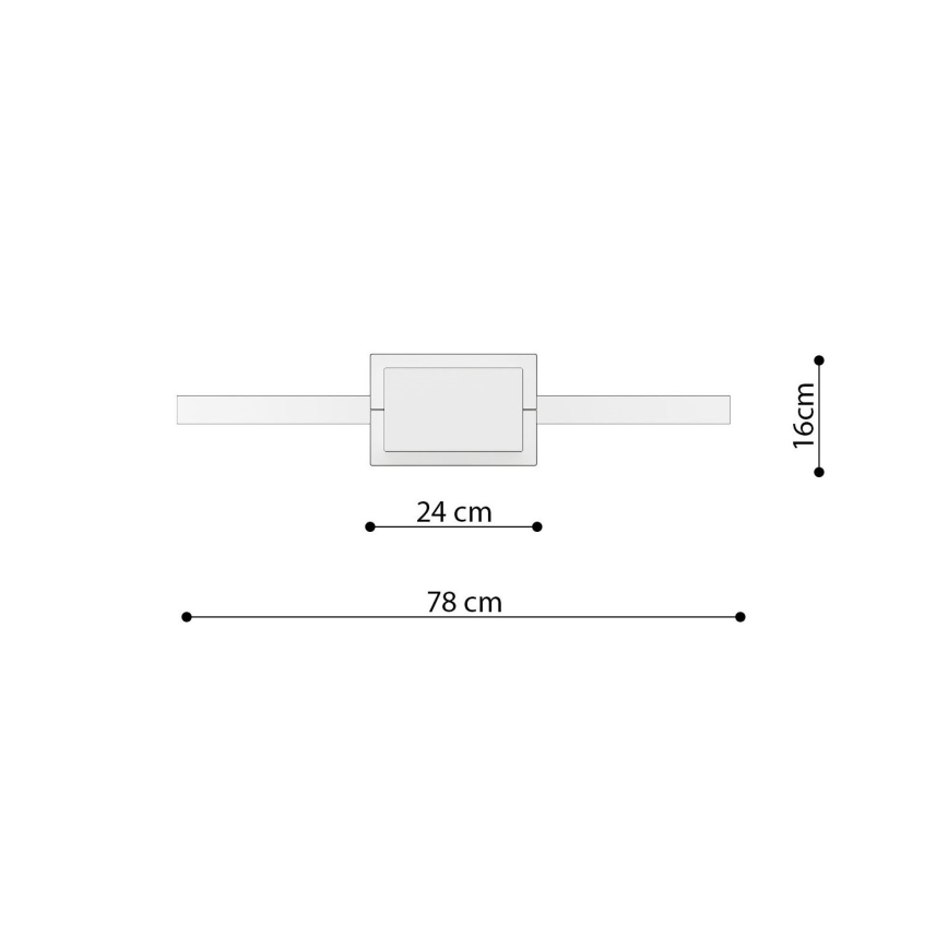 Thoro TH.175 - Candeeiro suspenso LED RIO LED/50W/230V CRI 90 3000K diâmetro 78 cm dourado