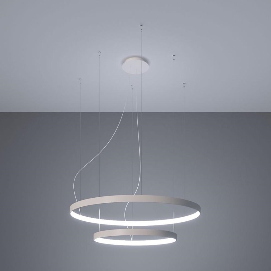 Thoro TH.178 - Candeeiro suspenso LED RIO LED/80W/230V CRI 95 4000K branco