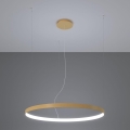 Thoro TH.181 - Candeeiro suspenso LED  RIO LED /50W/230V CRI 95 4000K diâmetro 78 cm dourado
