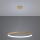 Thoro TH.181 - Candeeiro suspenso LED  RIO LED /50W/230V CRI 95 4000K diâmetro 78 cm dourado