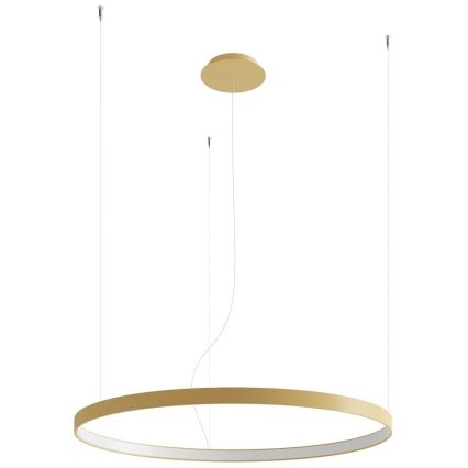 Thoro TH.181 - Candeeiro suspenso LED  RIO LED /50W/230V CRI 95 4000K diâmetro 78 cm dourado
