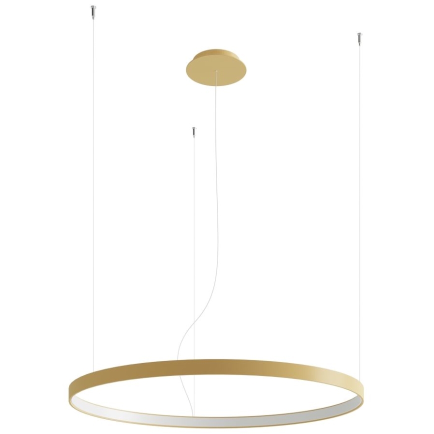 Thoro TH.181 - Candeeiro suspenso LED  RIO LED /50W/230V CRI 95 4000K diâmetro 78 cm dourado