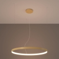 Thoro TH.216 - Candeeiro suspenso LED RIO LED/30W/230V CRI 90 3000K diâmetro 55 cm dourado