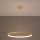 Thoro TH.216 - Candeeiro suspenso LED RIO LED/30W/230V CRI 90 3000K diâmetro 55 cm dourado