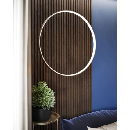 Thoro TH.221 - Candeeiro suspenso LED RIO LED/30W/230V CRI 95 4000K diâmetro 55 cm dourado